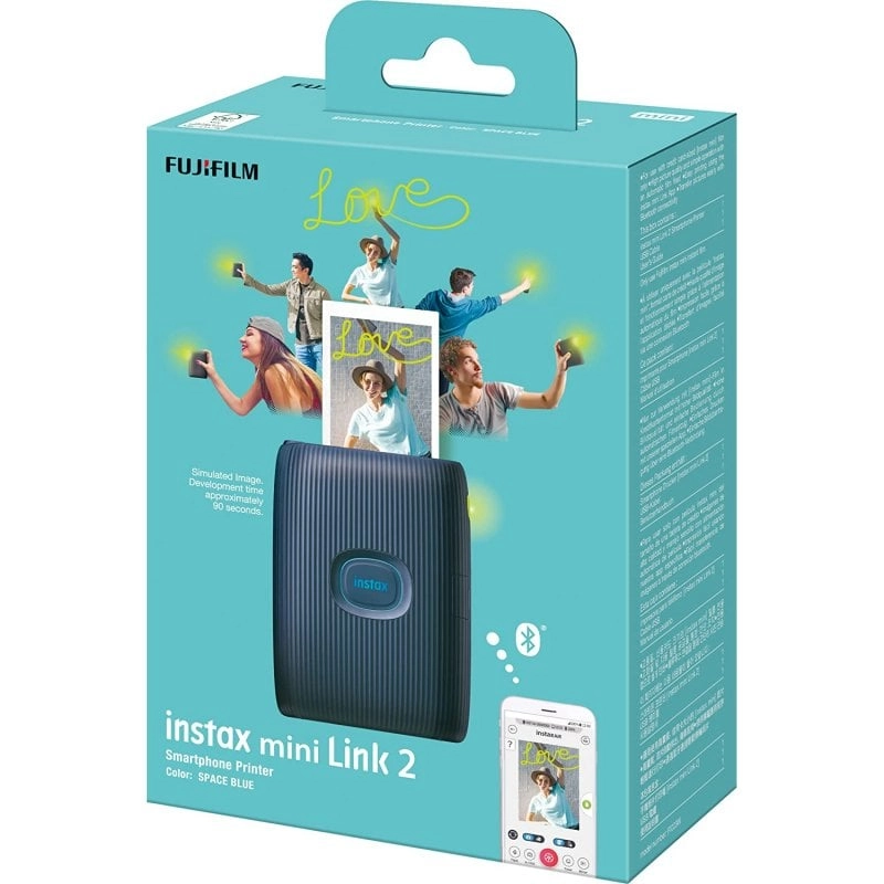 Fujifilm instax mini Link 2 Fotodrucker 318 x 318 DPI 2.4" x 1.8" (6.2x4.6 cm)