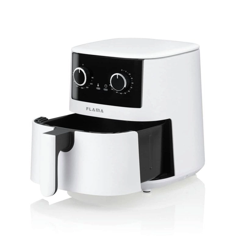 Flama 645FL Heißluftfritteuse, 4,2 l, 1400 W, Weiß