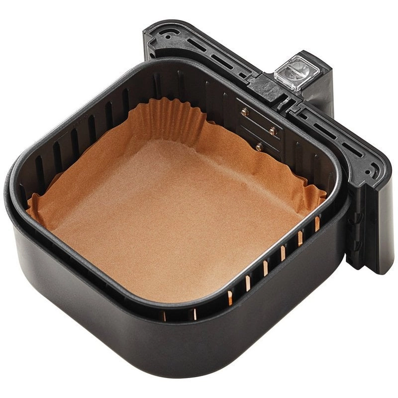 Cosori Packung mit 100 Einwegpapieren 20 x 20 x 4,5 cm für Cosori Chef Edition 4,6–6 l Heißluftfritteuse