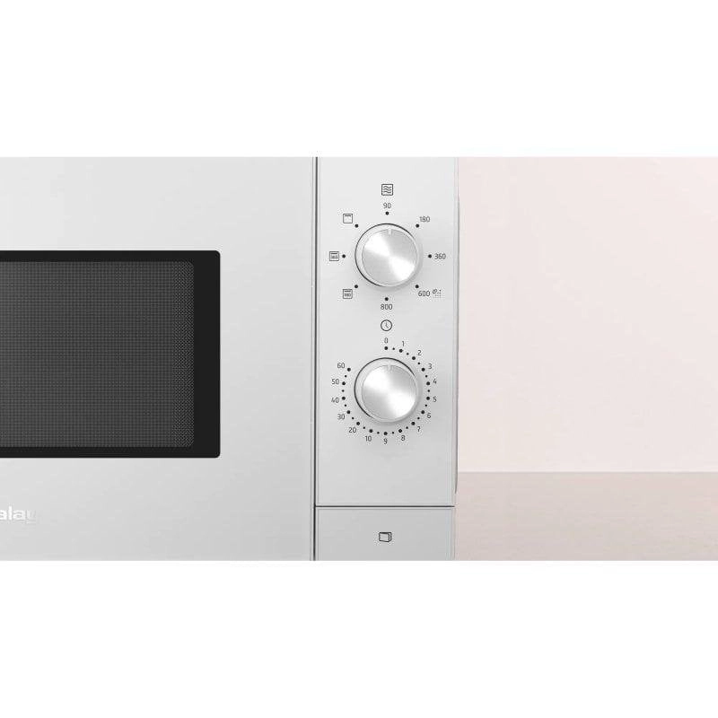 Mikrowelle Balay 3WG3112B0 20L 800W mit Grill Drehregler Weiß