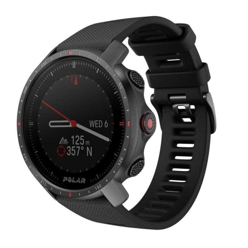 Polar Grit X Pro Bluetooth GPS 47mm MIP Schwarz M/L Wasserdicht bis 100m Multisport