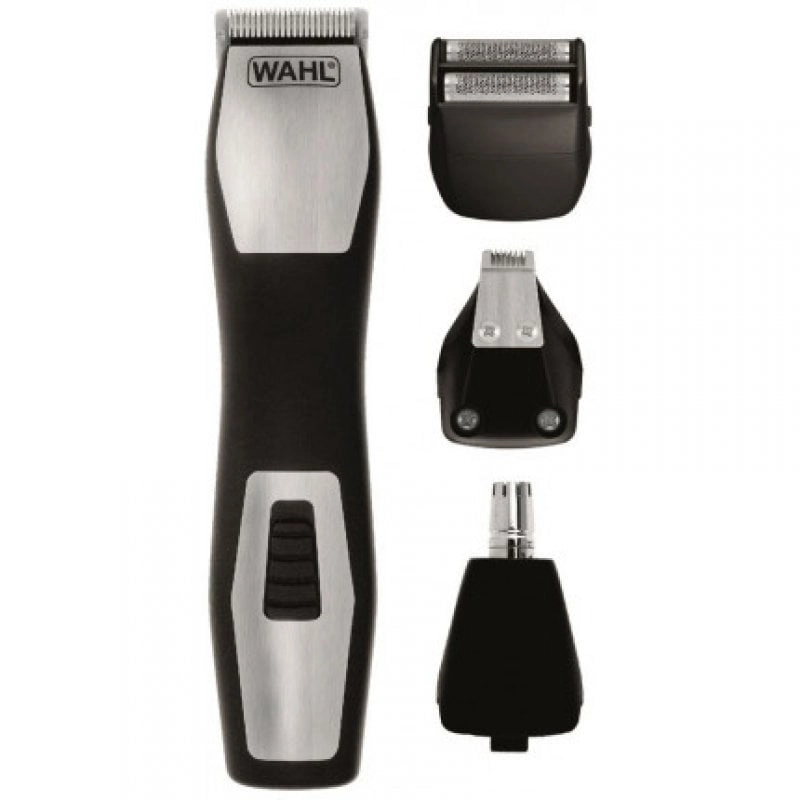 Wahl GroomsMan Pro Akku Schwarz, Edelstahl