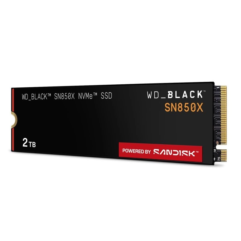 Western Digital Black SN850X M.2 2 TB PCI Express 4.0 NVMe