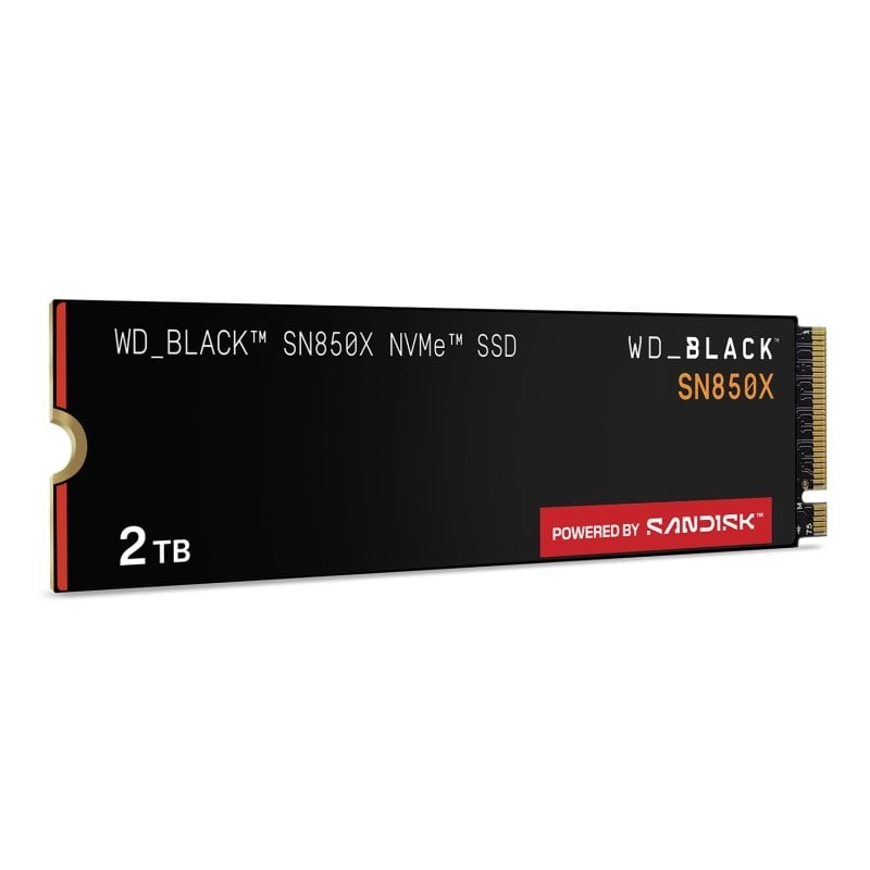 Western Digital Black SN850X M.2 2 TB PCI Express 4.0 NVMe
