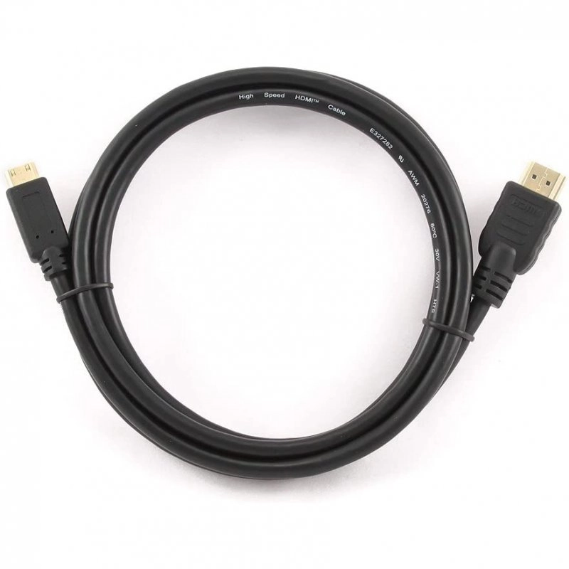 Gembird HDMI 2.0 auf Mini HDMI Kabel, Stecker/Stecker, 3 m, Schwarz
