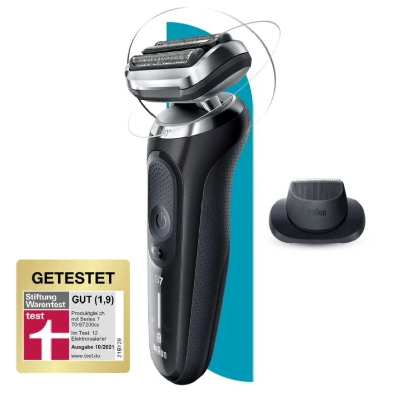 Braun Series 7 71-N1200s Folienschaber Trimmer Edelstahl