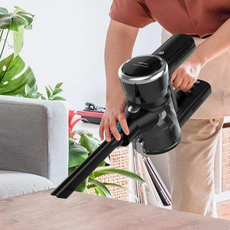 Akku Staubsauger Prixton Flex Ultimate 350W 40 Minuten Flex-Rohr HEPA-Filter 0,65L