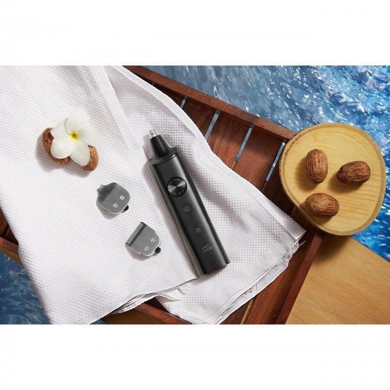 Bartschneider Xiaomi Grooming Kit Pro LED IPX7 40 Längeneinstellungen Schwarz