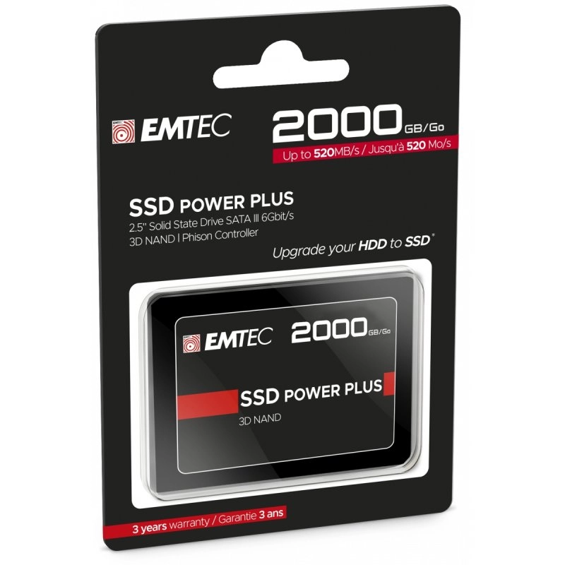 Emtec X150 2 TB 2.5" Serial ATA III 3D NAND