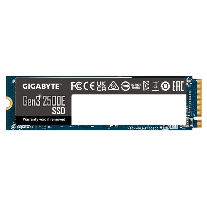 Gigabyte Gen3 2500E SSD 500 GB PCIe 3.0x4 NVMe 1.3