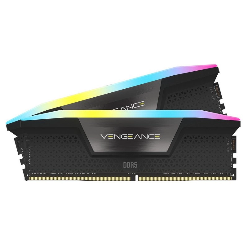 Corsair Vengeance RGB DDR5 6200 MHz PC5-49600 32 GB 2 x 16 GB CL36 Schwarz