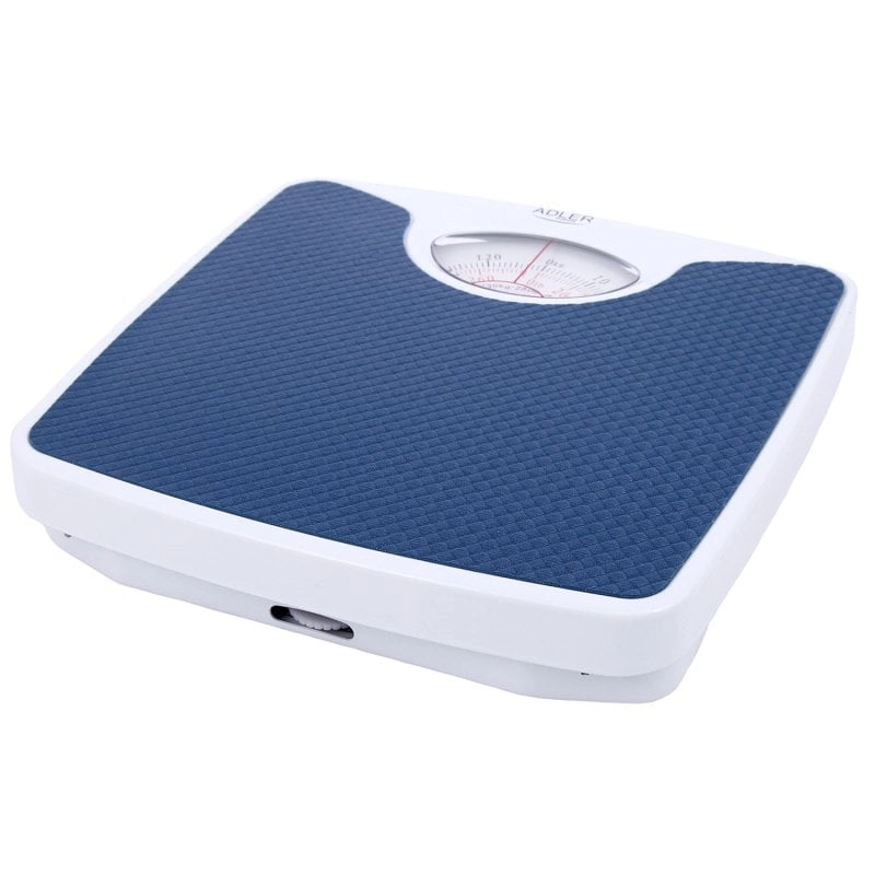 Adler ad8151b mechanische Personenwaage, große analoge Präzision, Messung bis 130 kg, f