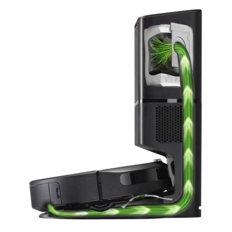 iRobot Combo i8+ Roboter-Staubsauger Beutellos Schwarz