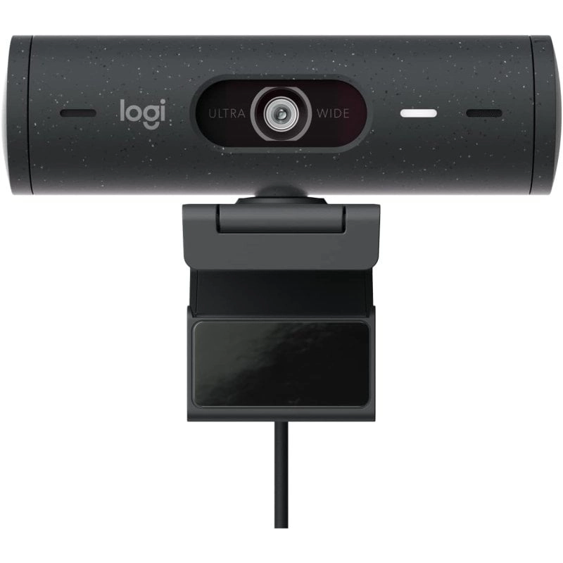Logitech Brio 505 Full HD 1080p Webcam mit automatischer Bildeinfassung und Lichtkorrektur – Graphit