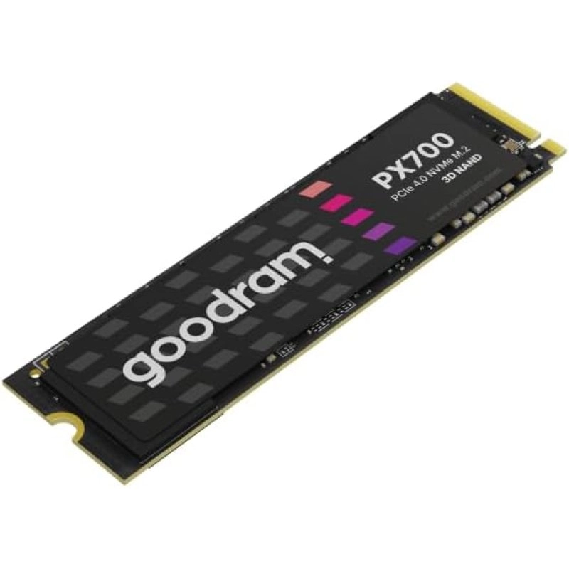 Goodram PX700 SSD SSDPR-PX700-01T-80 Internes Solid State Drive 1,02 TB M.2 PCI Express 4.0 NVMe 3D NAND