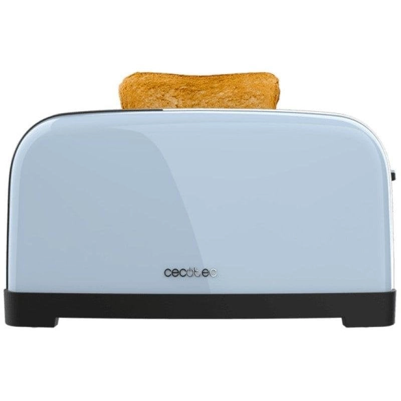 Toaster Cecotec Toastin' Time 1500 Blue Edelstahl 1500W Doppel-Langschlitz Blau