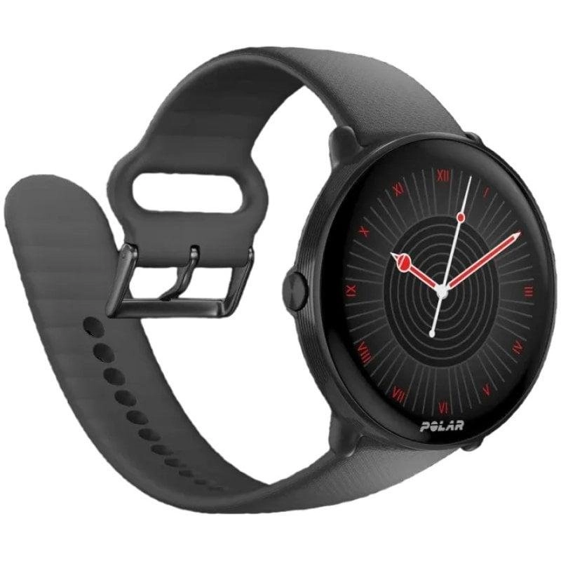 Polar Ignite 3 Bluetooth GPS 43mm AMOLED Schwarz S/L Wasserdicht bis 30m Herzfrequenz Schlaftracking
