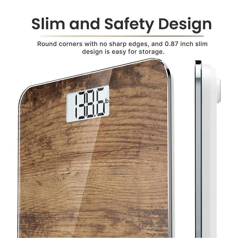 Renpho Core 1S Badezimmerwaage Braun