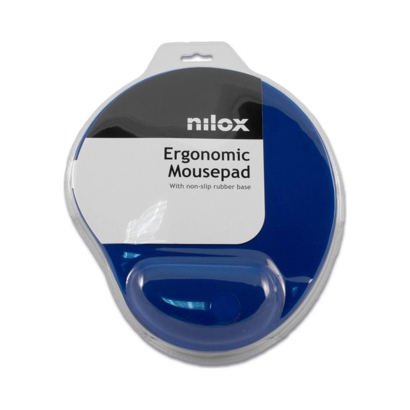 Nilox NXMPE02 Ergonomisches Mauspad Blau