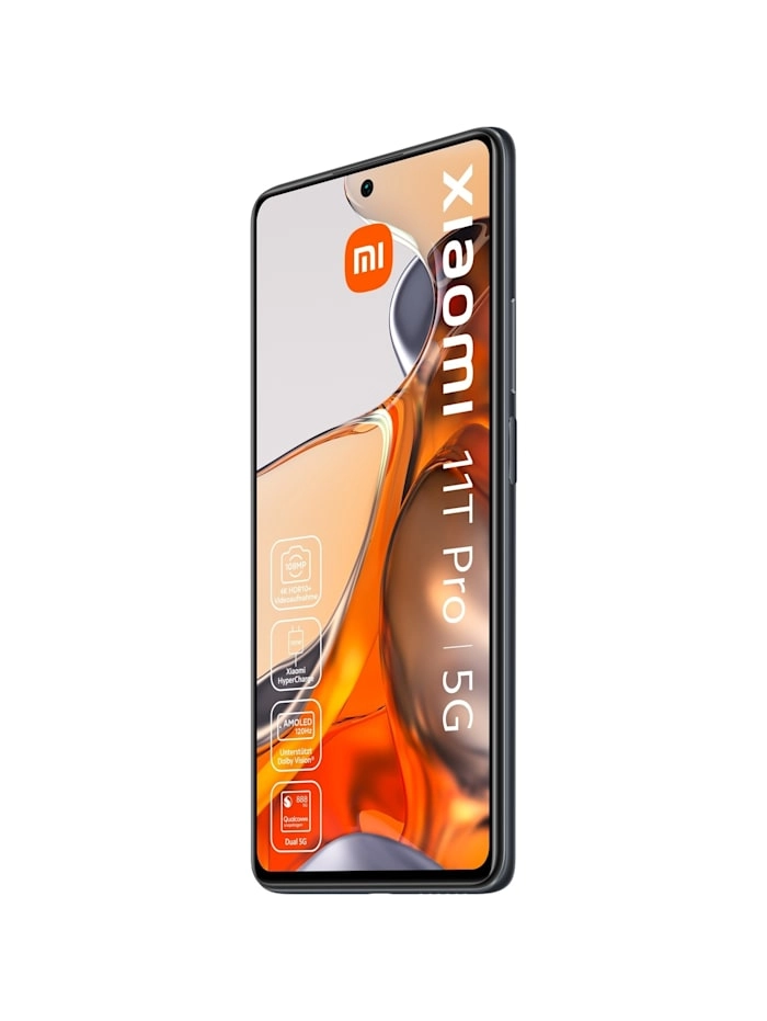 Xiaomi 11T Pro 5G schwarz | Smartphone | Qualcomm Snapdragon 888 | 108 MP Hauptkamera | 8 GB Arbeitsspeicher | 128 GB interner Speicher 