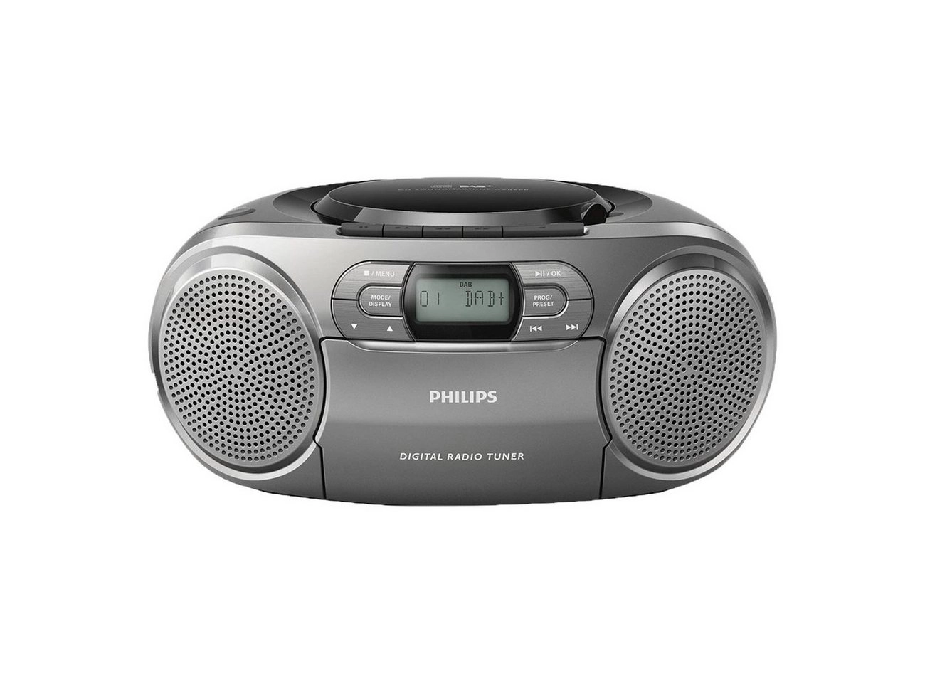 Philips AZB600/12 | Radio | DAB+ | DAB | UKW | CD | Kasseten | Dynamic Bass Boost | CD Shuffle | Audio-in 3.5mm  