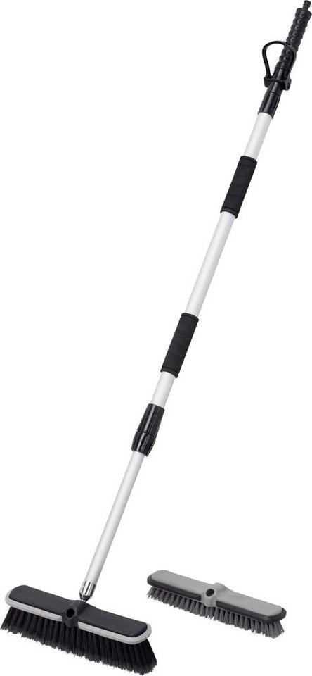 Reinigungsbürsten-Set »Waschbesen mit 1/2" Wasseranschluss«, meister, (3-tlg), teleskopierbar von 90 bis 160 cm