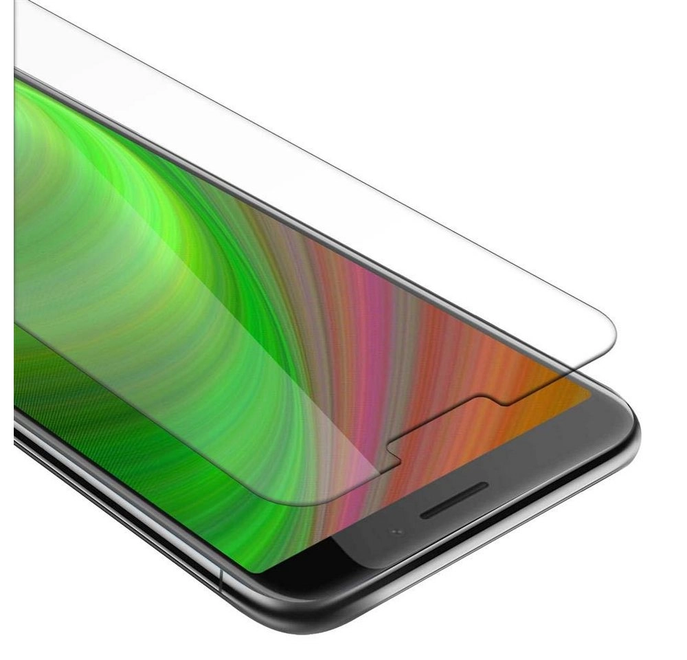 Cadorabo Panzer Folie für HTC Desire 12 Schutzfolie in KRISTALL KLAR Gehärtetes (Tempered) Display-Schutzglas in 9H Härte mit 3D Touch Kompatibilität