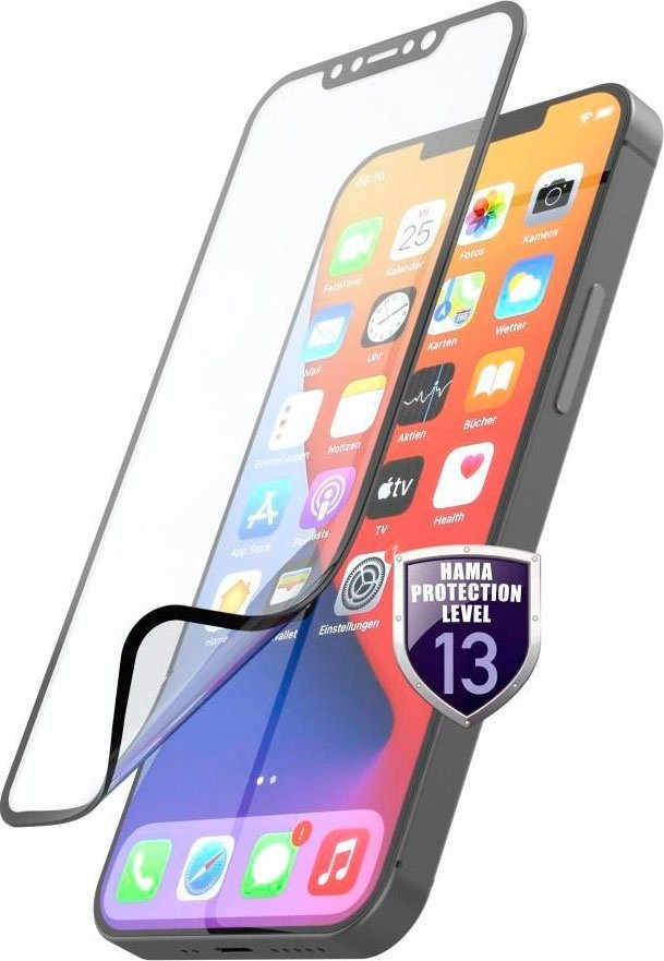Hama »Displayschutz-Glas "Hiflex" für Apple iPhone 12 mini, Schutzglas, Schutzfolie«, Displayschutzglas