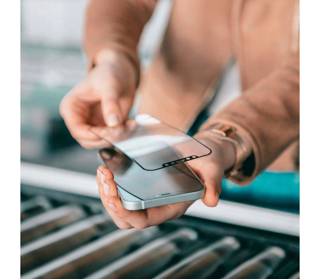 Hama »Displayschutz-Glas "Hiflex" für Apple iPhone 12 mini, Schutzglas, Schutzfolie«, Displayschutzglas