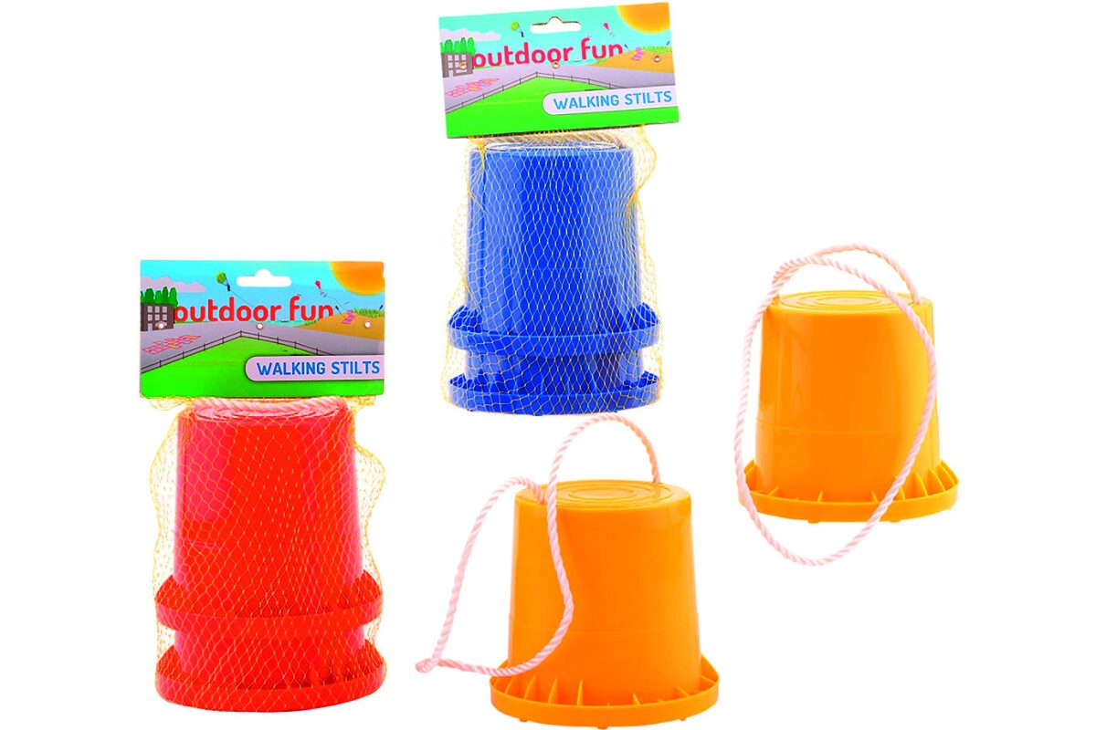 John Outdoor Fun Topfstelzen Walking Stilts Stelzen Spielzeug