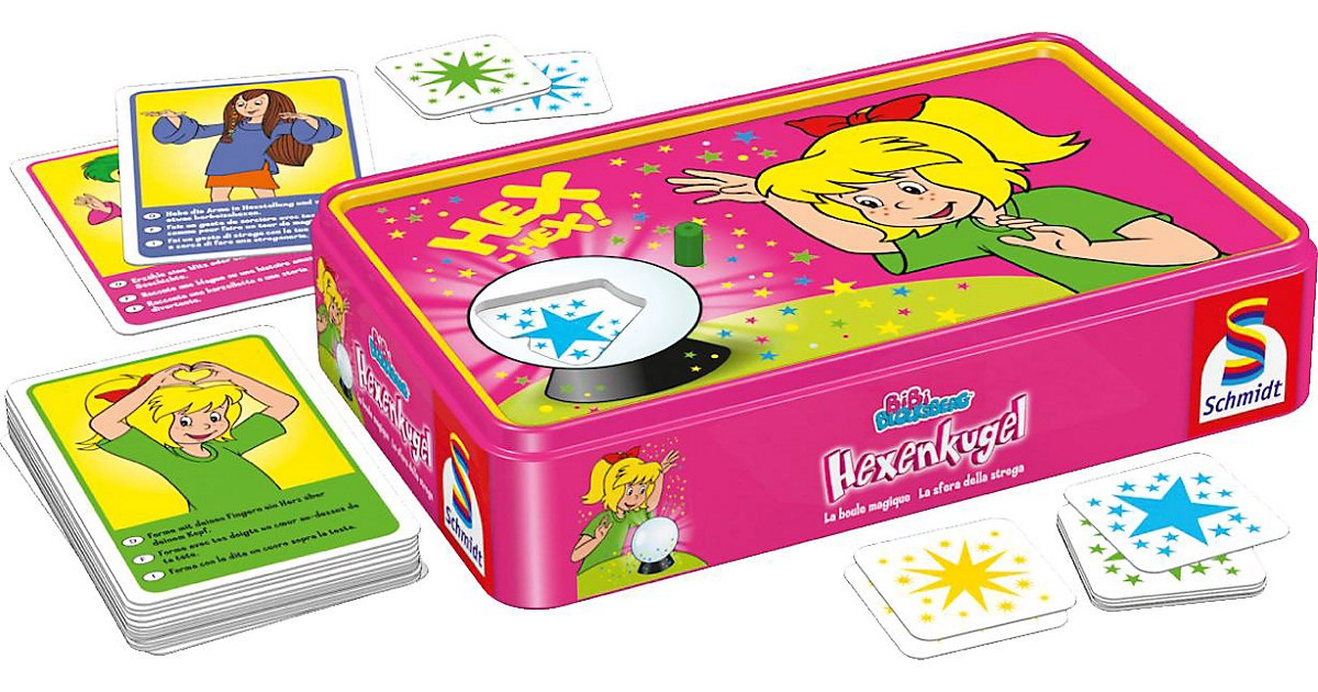 Schmidt Spiele 51274 Bibi Blocksberg, Mini-Hexenkugel