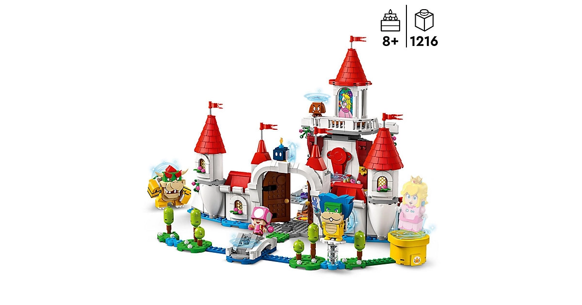LEGO® Super Mario™: Pilz-Palast – Erweiterungsset (71408); Bauset (1.216 Teile)