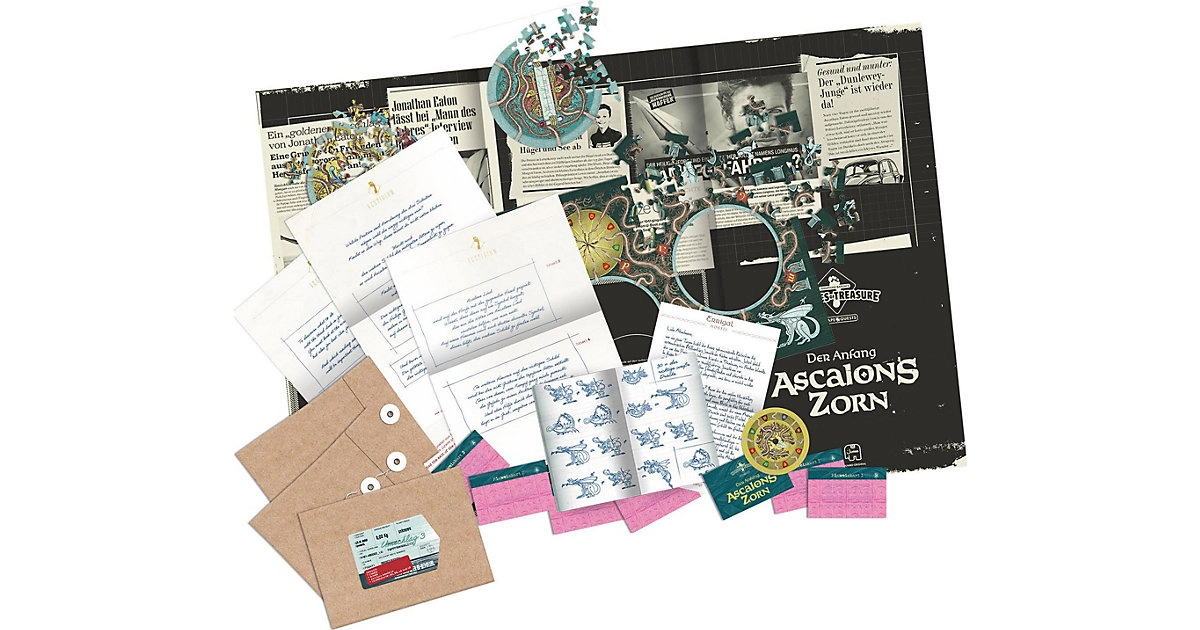 Jumbo Spiele Der Anfang Ascalons Zorn für 1-4 Spieler ab 8 Jahren